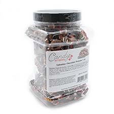 Candy Retailer Valentine Chocolate Pretzels 1 Lb Jar 